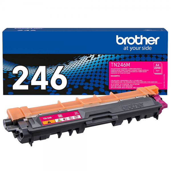 Brother TN-246M Toner Magenta HL-3142CW HL-3152CDW 3172 DCP-9022 MFC-9142 MFC-9342