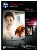 HP Premium Plus Semi-gloss FotoPapier weiss 300g/m2 A4 20 Blatt 1er-Pack CR673A HP Premium Plus Semi-gloss FotoPapier weiss 300g/m2 A4 20 Blatt 1er-Pack CR673A