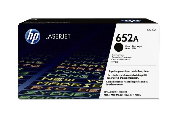HP 652A Toner Black CF320A HP Color LaserJet Enterprise M651 HP M680 HP Color LaserJet Enterprise Fl