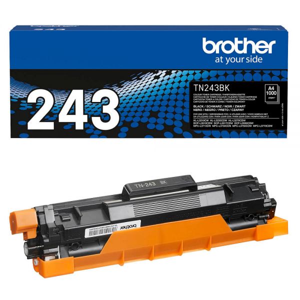 Brother TN-243BK Toner Black DCP-L3510 L3550 HL–L3230CDW MFC-L3750CDW L3770CDW