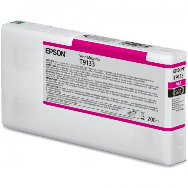 Epson Tintenpatrone T9133 Magenta 200 ml für SureColor SC-P5000