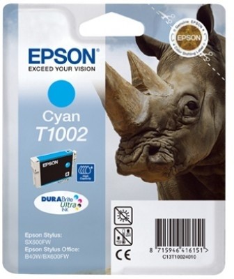 Epson Tintenpatrone T1002 Cyan für Stylus SX600FW Stylus Office B40W BX600FW