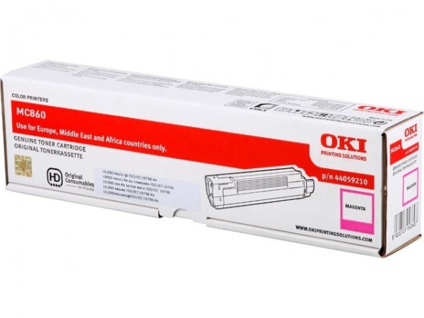 OKI Toner Magenta für MC860 MC860DN MC860CDXN 44059210