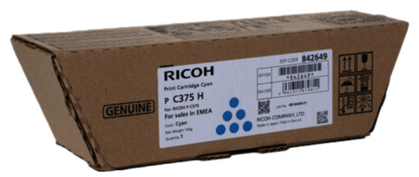 Ricoh Toner cyan 842649 für Ricoh P C370 SF Ricoh PC375