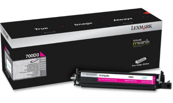 Lexmark 700D3 Entwicklereinheit Magenta 70C0D30 CS310dn CS410dn CS510de CS510dte