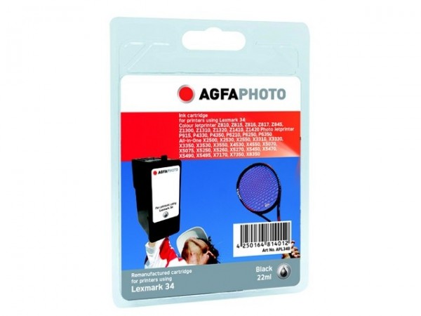 AGFAPHOTO L34B Lexmark P910 Tinte Black