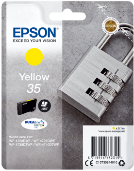 EPSON Tintenpatrone C13T35844010 Yellow WF-4720DWF WF-4730DTWF