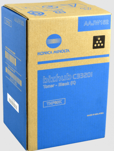 Konica Minolta Toner schwarz TNP-80K AAJW152 für Bizhub C3320i