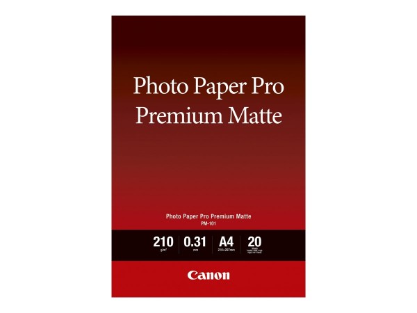 Canon Photo Paper Premium Matte A4 20 Blatt