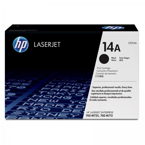 HP 14A Toner Black HP LaserJet Enterprise 700 MFP M712DN M725 CF214A