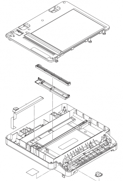 Brother D009ST001 Document Scanner Unit für DCP-L5500D DCP-L5500DN