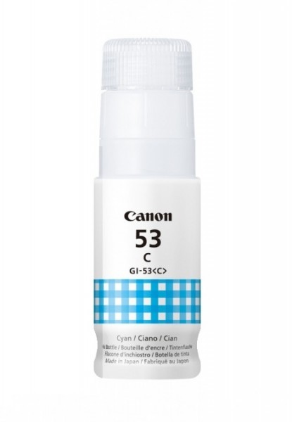 Canon GI-53c Nachfülltinte cyan 4673C001 für Canon Pixma G550 G650 4673C001