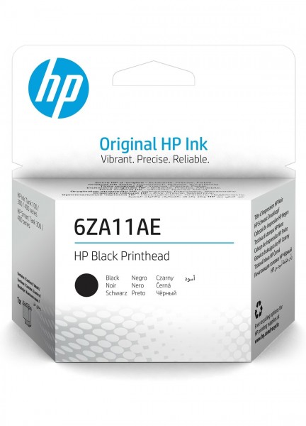 HP 6ZA11AE Druckkopf schwarz für Ink Tank 100 300 400