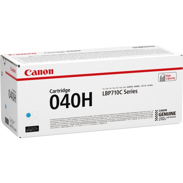 Canon Toner 040HC Cyan 0459C001 für i-SENSYS LBP710Cx LBP712cx