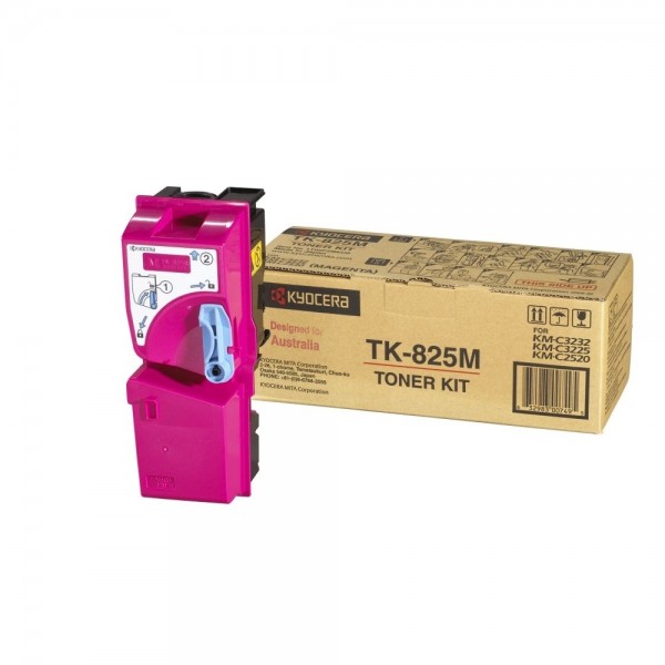 Kyocera TK-825M Toner Magenta KMC2520 KMC2525E KMC3225 KMC3232 KMC4035E