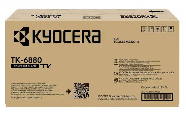 Kyocera TK-6880 Toner Black Original Kyocera ECOSYS MZ3201ix - 1T0C2V0NL1