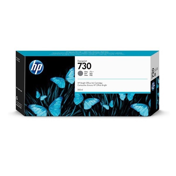 HP 730 Tintenpatrone gray P2V72A HP DesignJet T1600 PostScript T1700 T2600