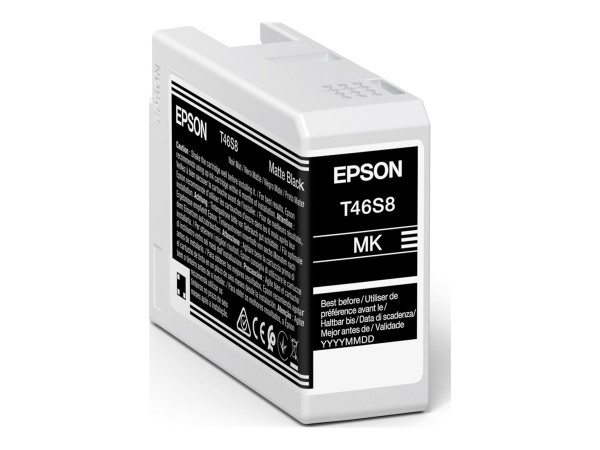 Epson T46S8 Tintenpatrone Matte Black Epson UltraChrome Pro10 für SureColor SC-P700 C13T46S80N