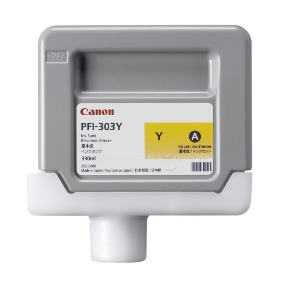 Canon PFI-303Y Tinte Yellow 330ml imagePROGRAF iPF810 iPF815 iPF820 iPF825 2961B001