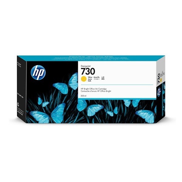 HP 730 Tintenpatrone yellow P2V70A HP DesignJet T1600 PostScript T1700 T2600