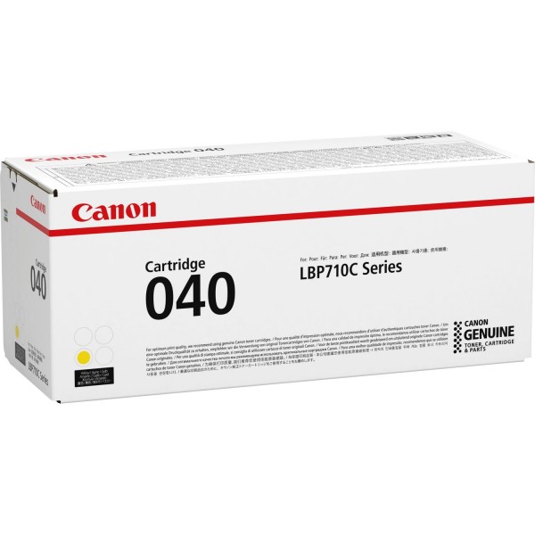 Canon Toner 040Y Yellow 0454C001 für i-SENSYS LBP710Cx LBP712cx