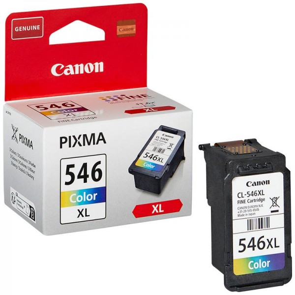 Canon Tinte Color CL-546XL 8288B001 für Pixma IP2850 MG2450 MG2550