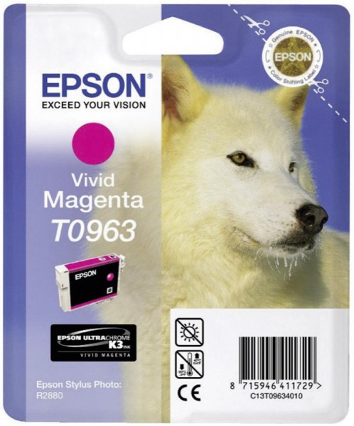 Epson Tintenpatrone T0963 Magenta für Stylus Photo R2880