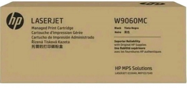 HP W9060MC Toner Black HP LaserJet E55040dw MFP E57540dn HP Color LaserJet Managed MFP E57540dn