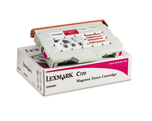 Lexmark 15W0901 Original Toner Magenta C720 C720dn C720n X720 MFP Sonderpreis