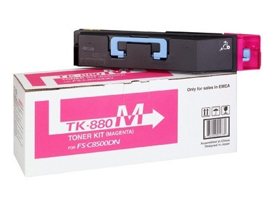 Kyocera TK-880M Toner Magenta für Kyocera FS-C8500DN 1T02KABNL0