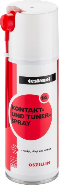 Teslanol Kontakt- und Tunerspray 200 ml zur Reinigung und Pflege von Kontakten 26025