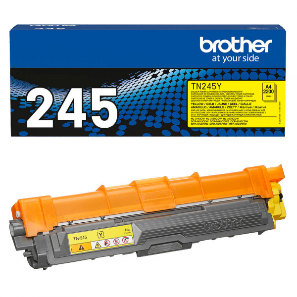 Brother TN-245Y Toner yellow für HL-3140CW 3150CDW MFC-9140 MFC-9330 MFC-9340 DCP-9020