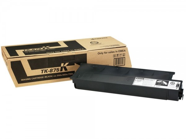 Kyocera TK-875K Toner Schwarz für TASKalfa 550c 650c 750c