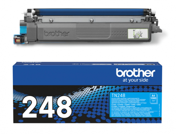 Brother TN-248BC Toner Cyan für Brother DCP-L3520CDWE L3560CDW HL-L3215CW L8230CDW MFC-L3760CDW