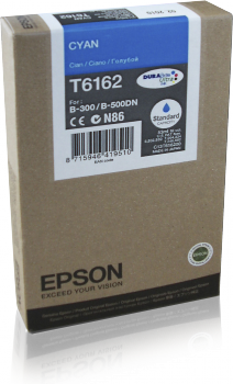 Epson Tintenpatrone T6162 Cyan für B-300 B-500DN B-510DN