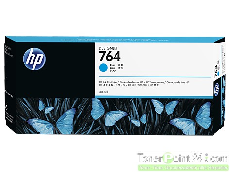 HP 764 Tinte Cyan DesignJet T3500 C1Q13A