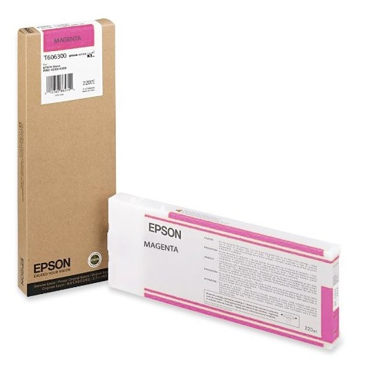 Epson T6063 Tintenpatrone Magenta für Stylus Pro 4800 4880 C13T606300