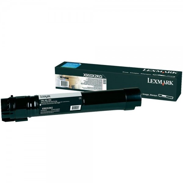 Lexmark Toner Black X950X2KG für Lexmark X950 X952 X954
