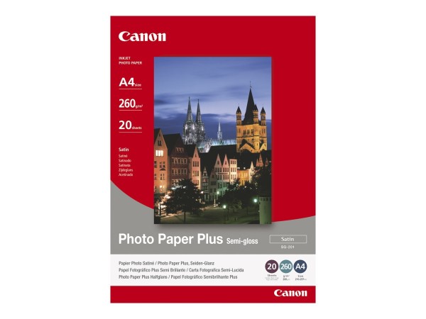 Canon SG-201 semi glänzend Fotopapier inkjet 260g/m² A3+ 20 Blatt 1er-Pack