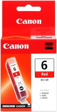 CANON BCI-6R Tinte rot 13ml i990 9900 9950 iP8500