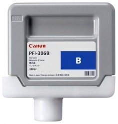 Canon PFI-306B Tinte blue 6665B001 imagePROGRAF iPF8400 iPF9400