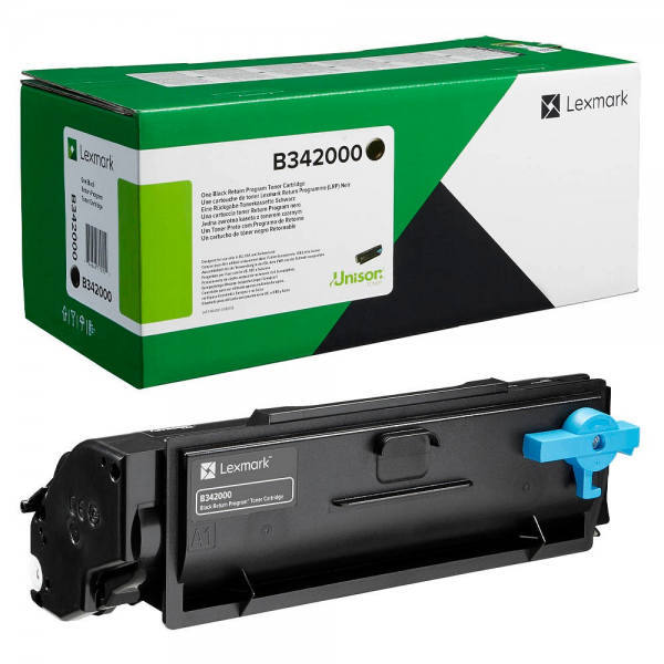 Lexmark B342000 Toner schwarz 1.500 Seiten Lexmark B3340dw B3442dw MB3442adw MB3442i