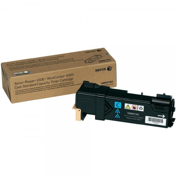 XEROX Toner Cyan für PH6500 Workcentre WC6505 Phaser 6500 106R01591