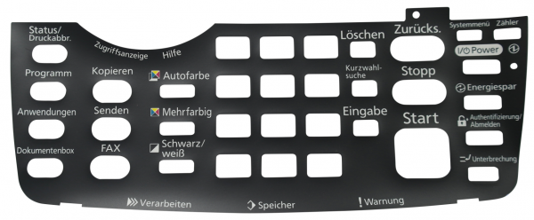 Kyocera 302LC05441 Label Operation DE für TASKalfa 2550ci