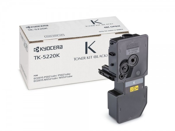 Kyocera TK-5220K Toner Schwarz für Ecosys M5521CDN M5521CDW