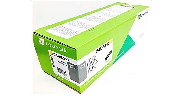 Lexmark 24B6510 Toner gelb für XC6152 XC6153 XC8155dte