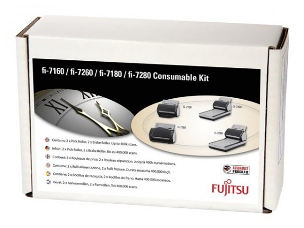 Fujitsu CON-3710-002A Consumable Kit für ScanSnap FI-7460 FI-7480 Einzugsrollen