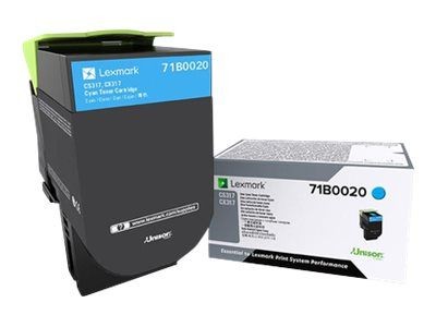 Lexmark 71B0020 Original Toner Cyan für Lexmark CS317dn Lexmark CX317dn