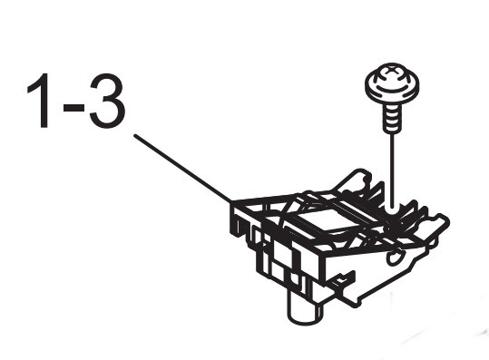 Brother D01G7R001 Separation Pad Holder Brother MFC-J5340DW MFC-J5345DW MFC-J5740DW MFC-J6959DW
