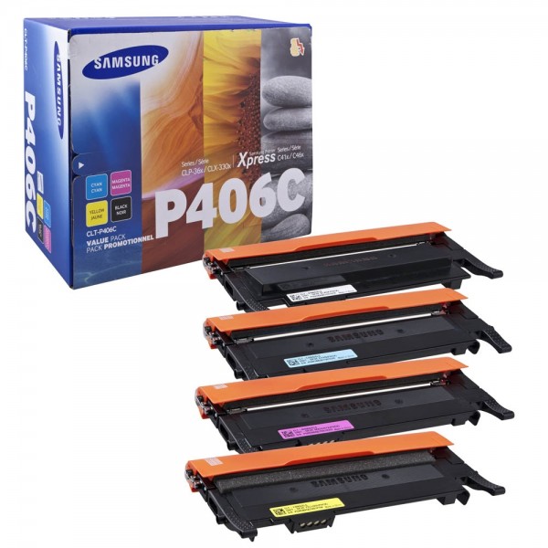Samsung P406C Rainbow Kit CLP360 CLP365 CLX3300 CLX3305 SU375A